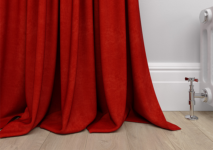 Faux Suede, Brick - Made to Measure Curtains - Image 6